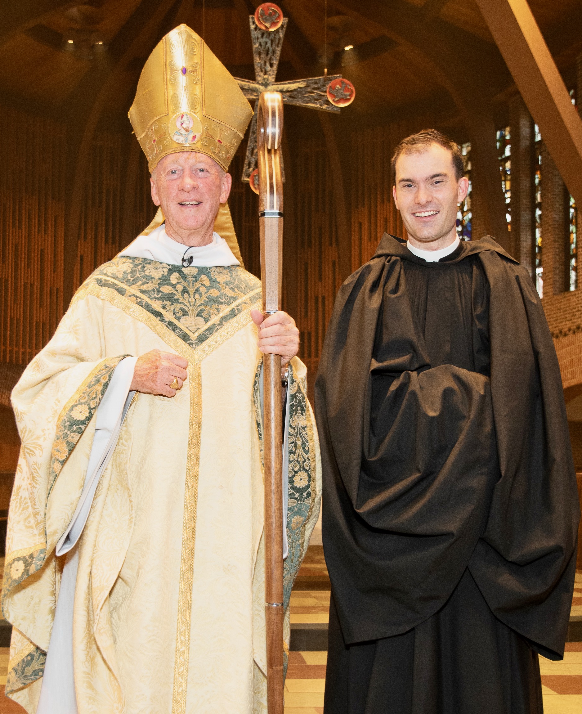 Abbot Mark and Brother Basil