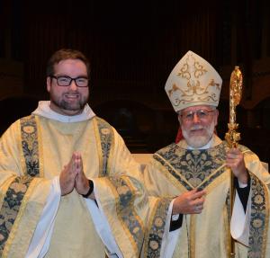 Father Francis and Bishop Libasci