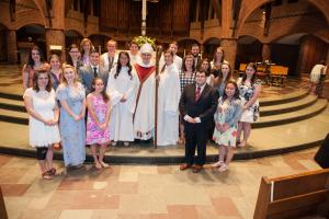 Twenty-one Candidates Receive Sacraments of Christian Initiation