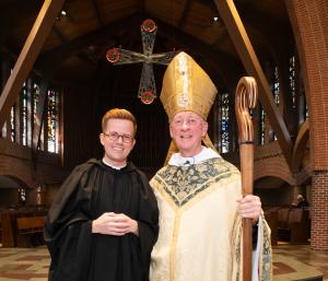 Brother Celestine & Abbot Mark