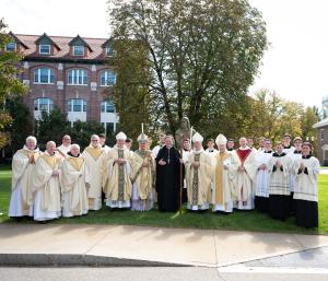 Abbot Isaac and VIPs