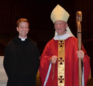Brother Celestine and Abbot Mark