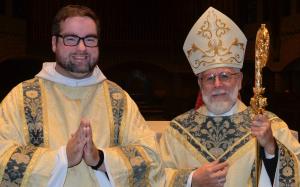 Father Francis and Bishop Libasci